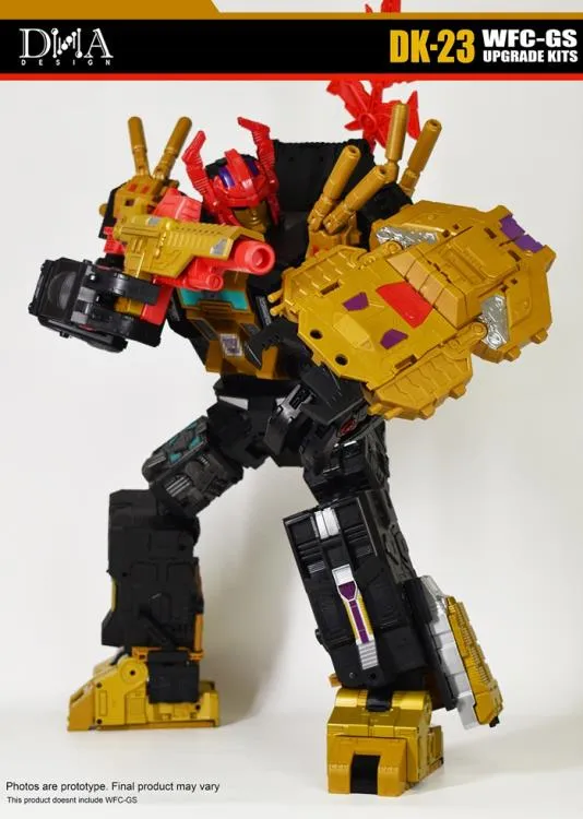 DK-33 Upgrade Kit for Transformers Generations Selects WFC Trilogy Black Zarak | Dna Design | Upgrade Kit