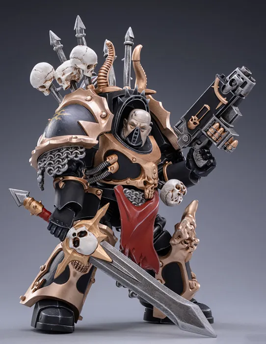 Brother Gnarl Black Legion 1/18 Scale | Warhammer 40K | Joy Toy