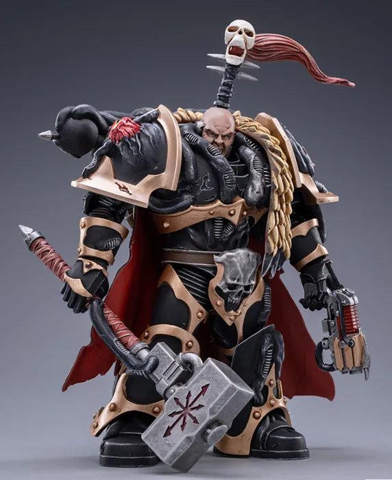 Lord Khalos the Ravager Black Legion 1/18 Scale | Warhammer 40K | Joy Toy