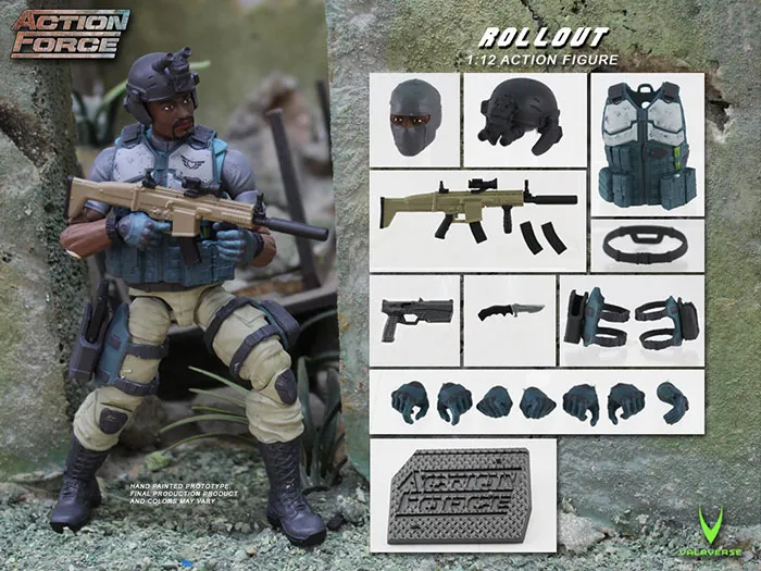 Rollout 1/12 Scale | Action Force | Valaverse
