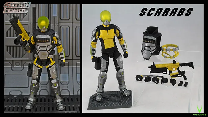 Scarabs 1/12 Scale | Action Force | Valaverse