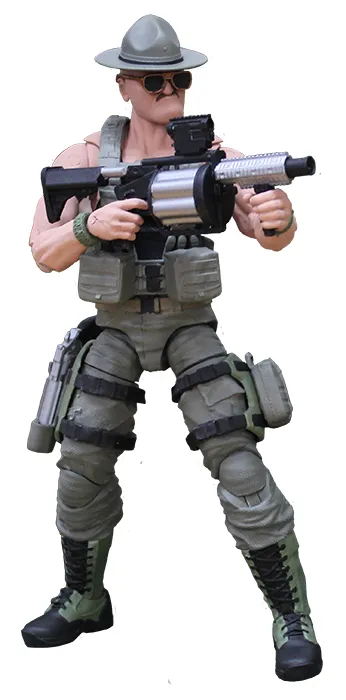 Sgt. Slaughter Version 2 1/12 Scale | Action Force | Valaverse