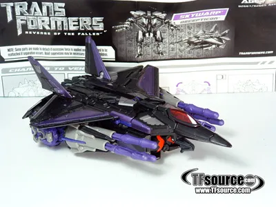 Voyager Class Skywarp Exclusive | Transformers 2 ROTF Revenge of the Fallen
