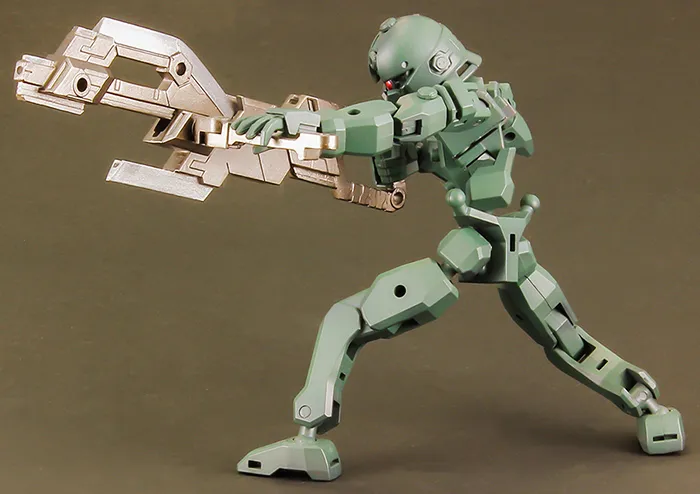 09 Blaze Guns Model Kit Pla-Act Option Series | PLUM