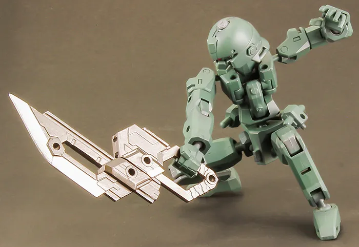 09 Blaze Guns Model Kit Pla-Act Option Series | PLUM