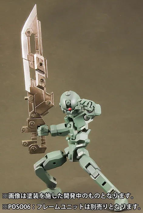 09 Blaze Guns Model Kit Pla-Act Option Series | PLUM