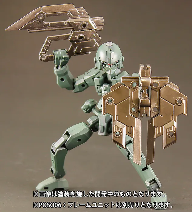 09 Blaze Guns Model Kit Pla-Act Option Series | PLUM