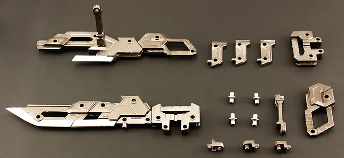 09 Blaze Guns Model Kit Pla-Act Option Series | PLUM