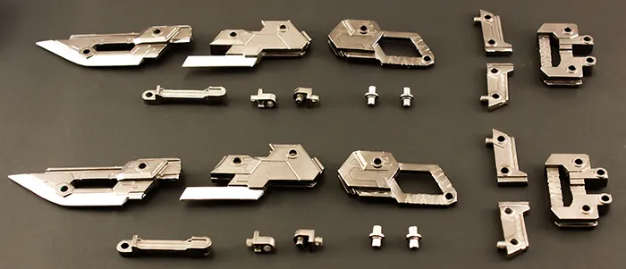 09 Blaze Guns Model Kit Pla-Act Option Series | PLUM