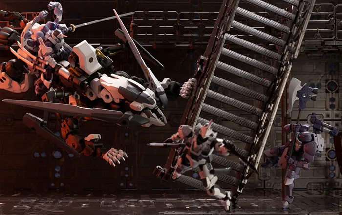L.O.Z. Lord of Zoatex 1/24 Scale Model Kit | Hexa Gear | Kotobukiya