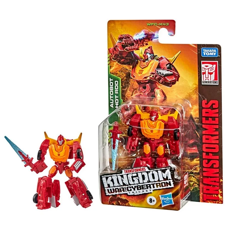 WFC-K43 Hot Rod Core Class | Transformers Generations War for Cybertron Kingdom Chapter