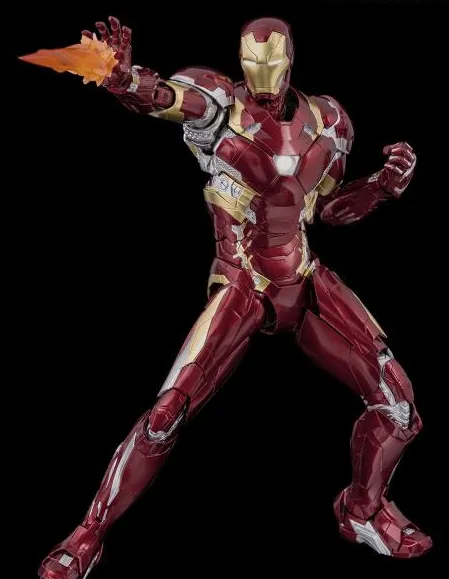 Iron Man Mark 46 1:12 Scale Figure | Threezero The Avengers Infinity Saga DLX