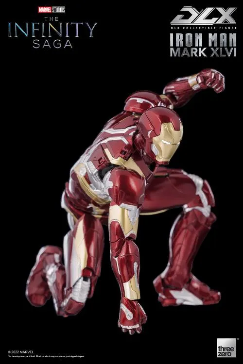 Iron Man Mark 46 1:12 Scale Figure | Threezero The Avengers Infinity Saga DLX