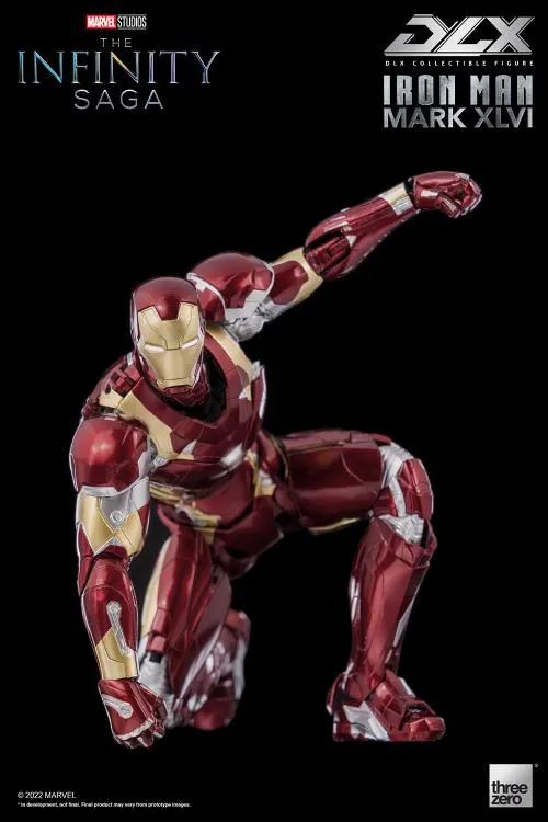 Iron Man Mark 46 1:12 Scale Figure | Threezero The Avengers Infinity Saga DLX