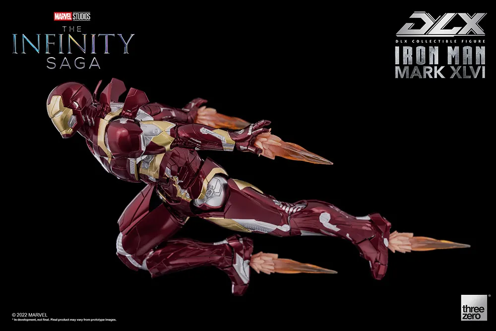 Iron Man Mark 46 1:12 Scale Figure | Threezero The Avengers Infinity Saga DLX