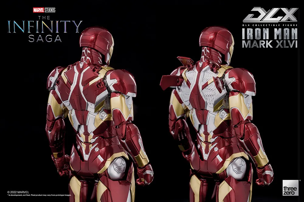 Iron Man Mark 46 1:12 Scale Figure | Threezero The Avengers Infinity Saga DLX