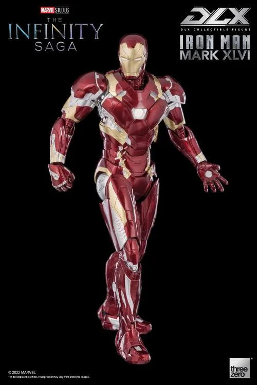 Iron Man Mark 46 1:12 Scale Figure | Threezero The Avengers Infinity Saga DLX