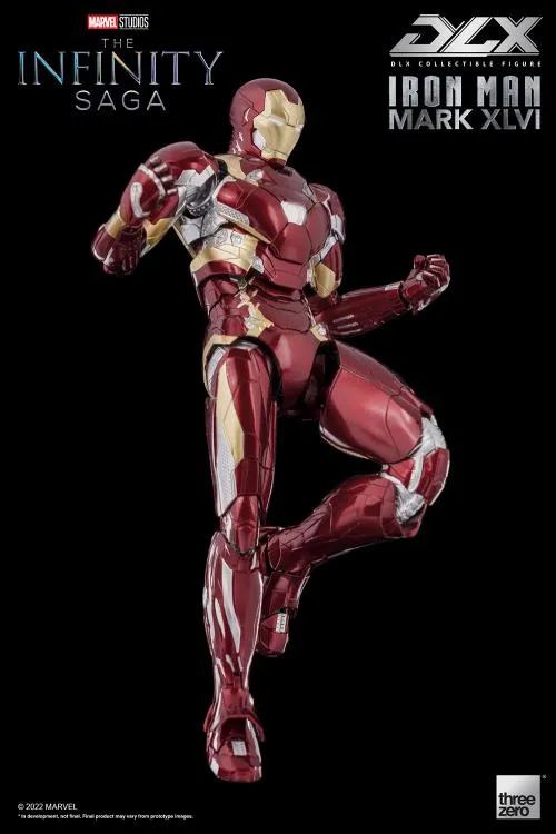 Iron Man Mark 46 1:12 Scale Figure | Threezero The Avengers Infinity Saga DLX