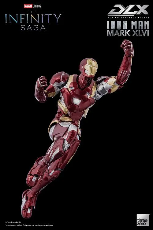 Iron Man Mark 46 1:12 Scale Figure | Threezero The Avengers Infinity Saga DLX