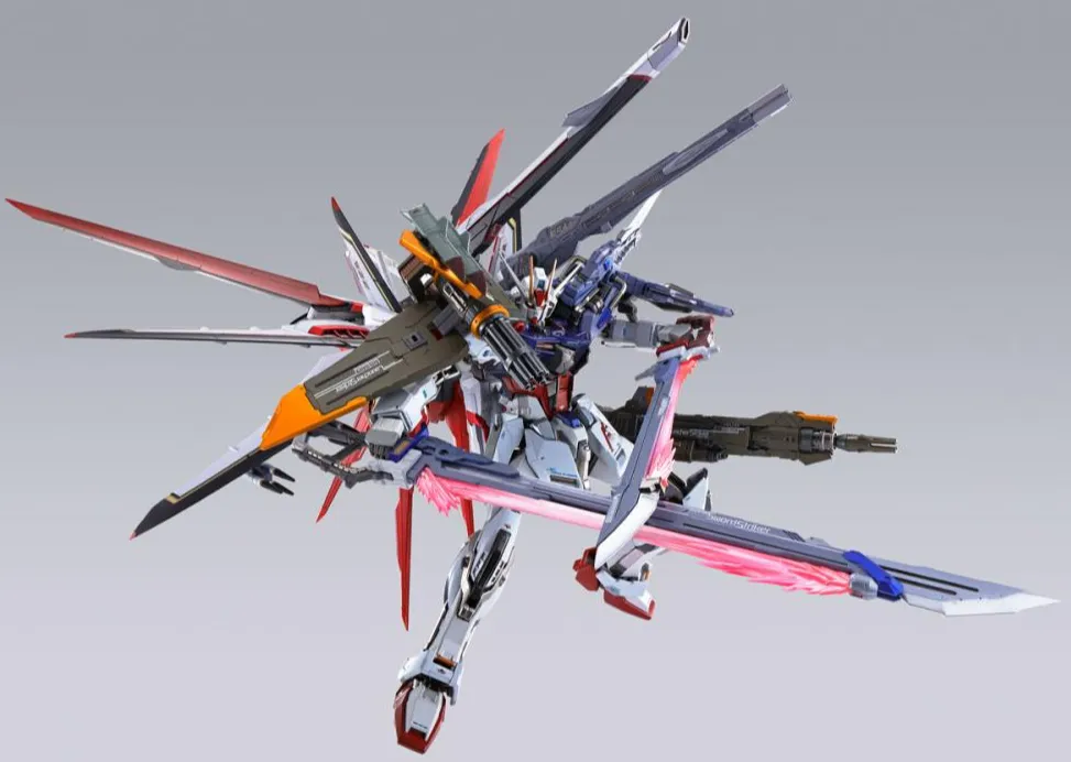 Strike Rouge and Ootori Striker Gundam Metal Build | Bandai Tamashii Nations | Mobile Suit Gundam