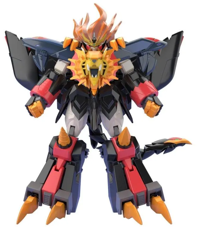 Genesic GaoGaiGar Set of 4 Super Mini-Pla Model Kit | The King of Braves GaoGaiGar | Bandai Spirits