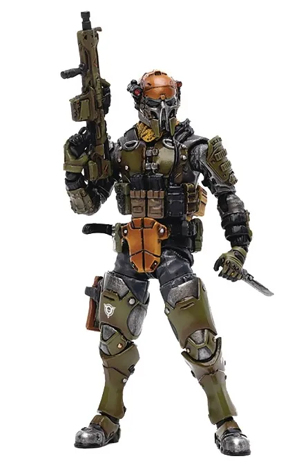 Shadow Wing Hunter (Black and Gold) 1/18 Scale Hardcore Coldplay Skeleton Forces | Joy Toy