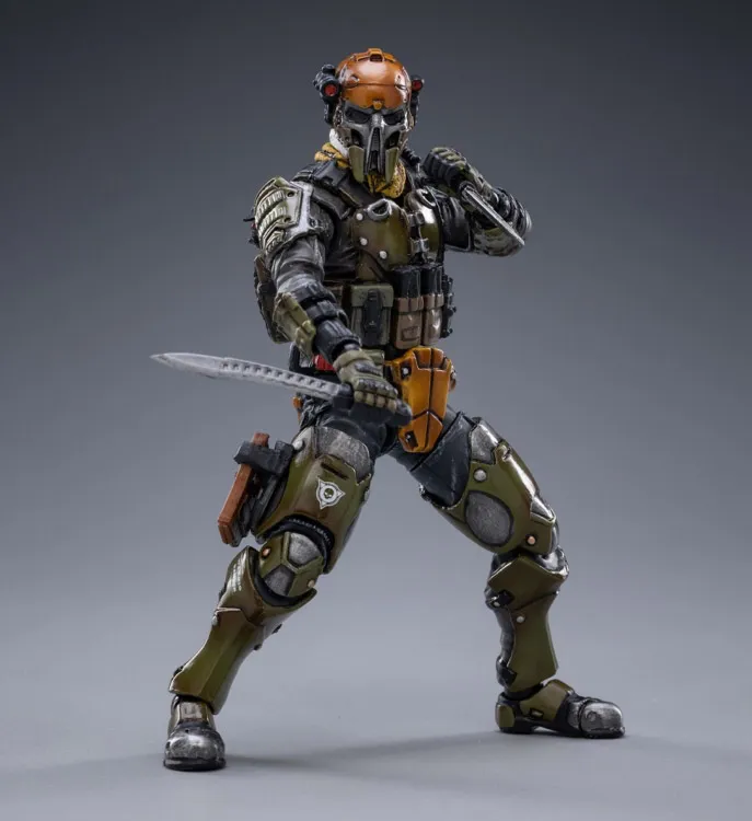 Shadow Wing Hunter (Black and Gold) 1/18 Scale Hardcore Coldplay Skeleton Forces | Joy Toy