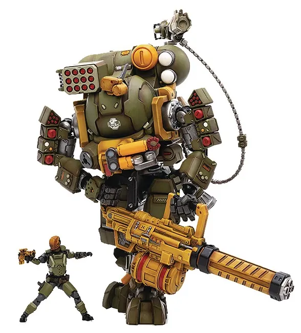 Iron Wrecker 08 Heavy Airborne Mecha (Rain Forest Operations Type) | Joy Toy Dark Source