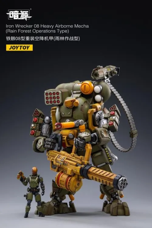 Iron Wrecker 08 Heavy Airborne Mecha (Rain Forest Operations Type) | Joy Toy Dark Source