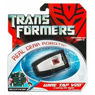 Wire Tap V20 | Transformers the Movie Real Gear Robots