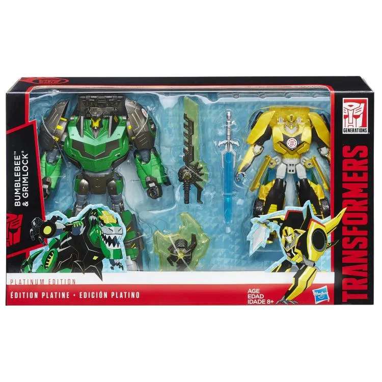 Grimlock & Bumblebee | Transformers Robots in Disguise RID Platinum