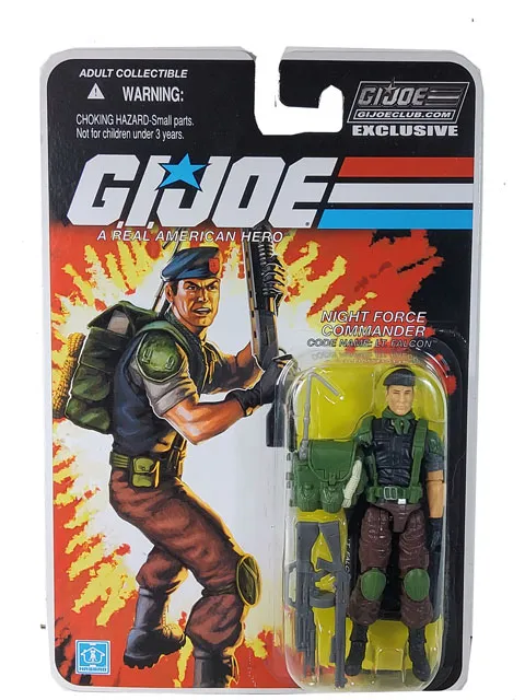 Lt. Falcon Night Force Commander 3.75-Inch Scale | G.I. Joe Collectors Club Exclusive