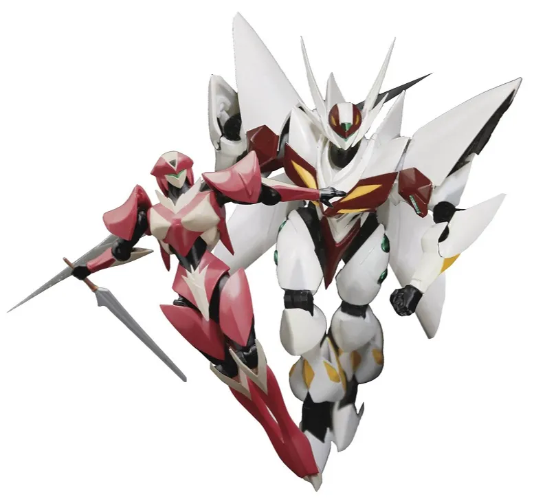 Blaster Blade and Rapier Set of 2 Hero Action Figure Mini | Tekkaman: The Space Knight | Evolution Toy
