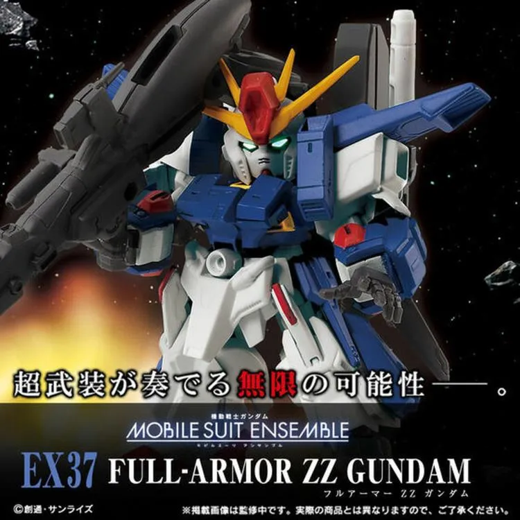 EX37 FULL ARMOR ZZ GUNDAM  Mobile Suit Ensemble| Mobile Suit Gundam ZZ | Bandai Spirits