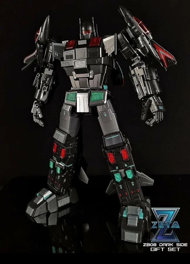 ZB-08 Dark Side Superitron Combiner Set of 5 | Zeta Toys