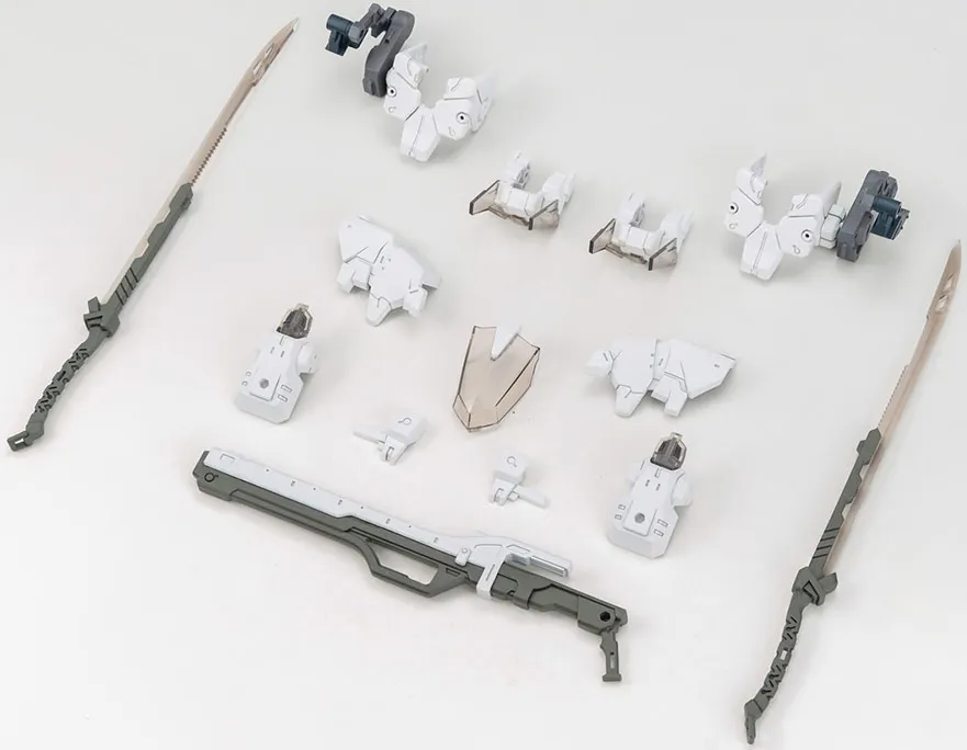 Hundred Edge 1/100 Scale Optional Parts Set | Yu-Mo Code Beast | Wave