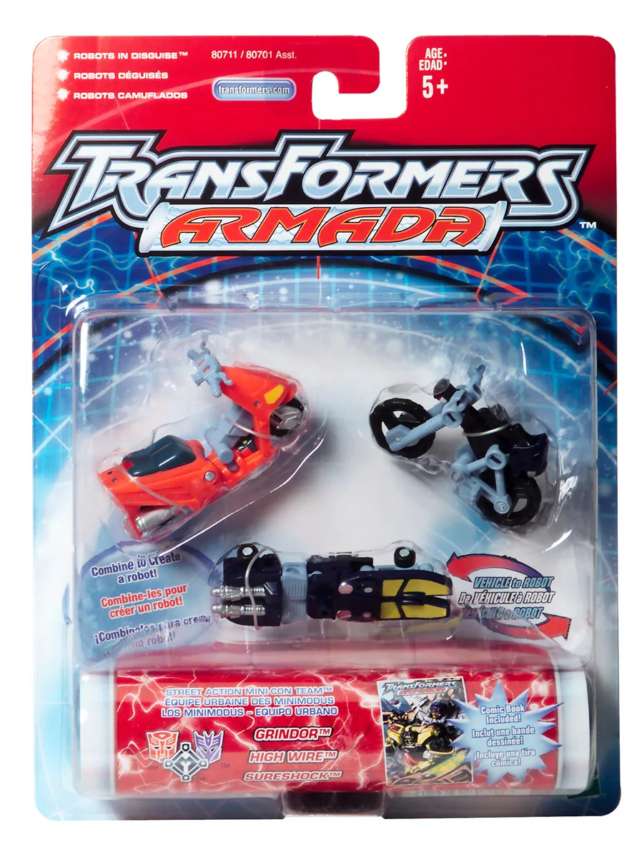 Street Action Mini-Con Team | Transformers Armada