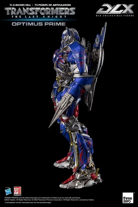 Optimus Prime DLX Scale Collectible Figure | Transformers: The Last Knight | threezero