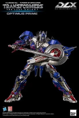 Optimus Prime DLX Scale Collectible Figure | Transformers: The Last Knight | threezero