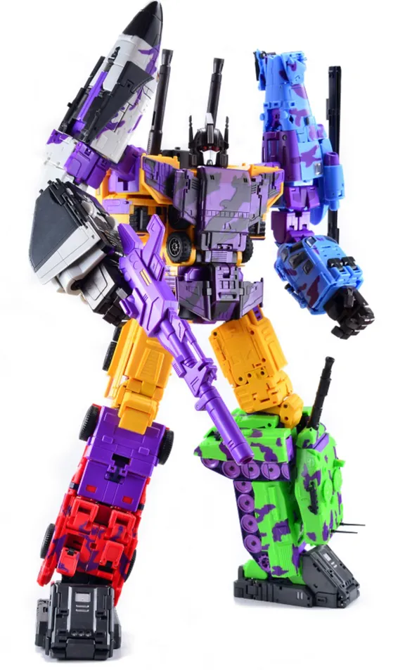 Assaultus Regenesis Combiner Set of 5 | Mastermind Creations | Ocular Max