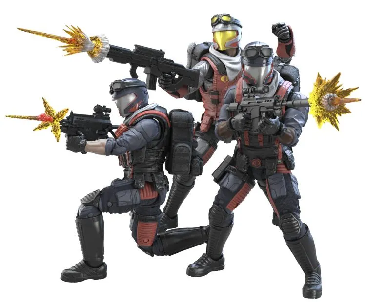 Viper Officer and Vipers Troop Builder Pack 6-Inch Scale | G.I. Joe Classified Series