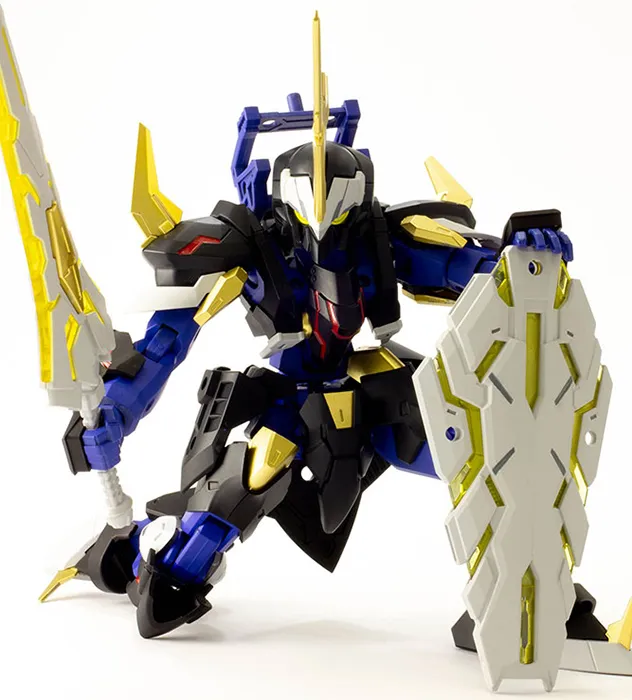09 Arthur Shadow Knight Model Kit | Pla-Act Option Series | PLUM