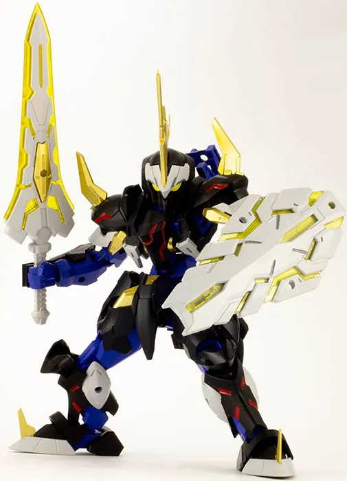 09 Arthur Shadow Knight Model Kit | Pla-Act Option Series | PLUM