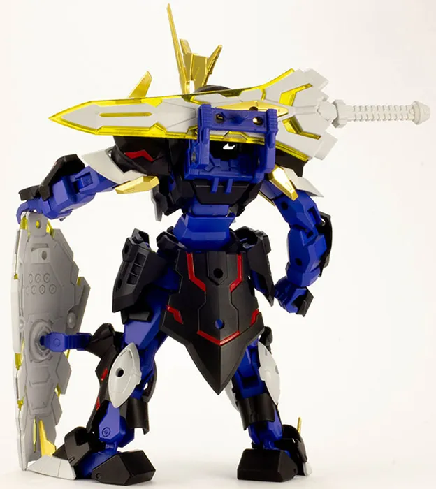 09 Arthur Shadow Knight Model Kit | Pla-Act Option Series | PLUM