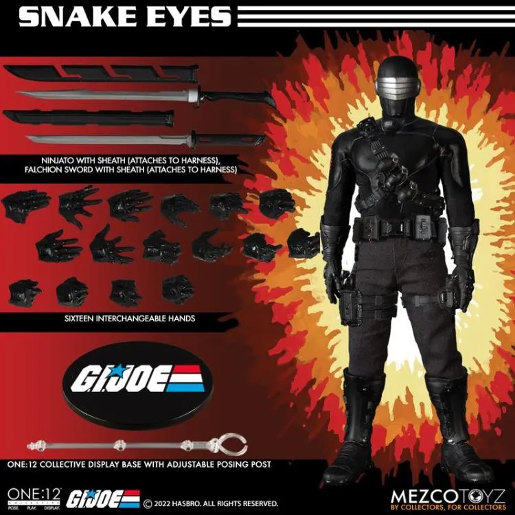 Snake Eyes One:12 Collective| G.I. Joe | Mezco Toys