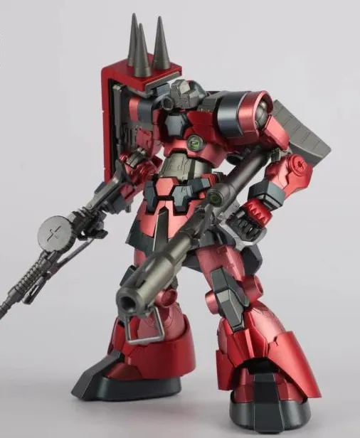 MS-09B3S Dom Red Version Model Kit 1/100 Scale | Free Model Soul