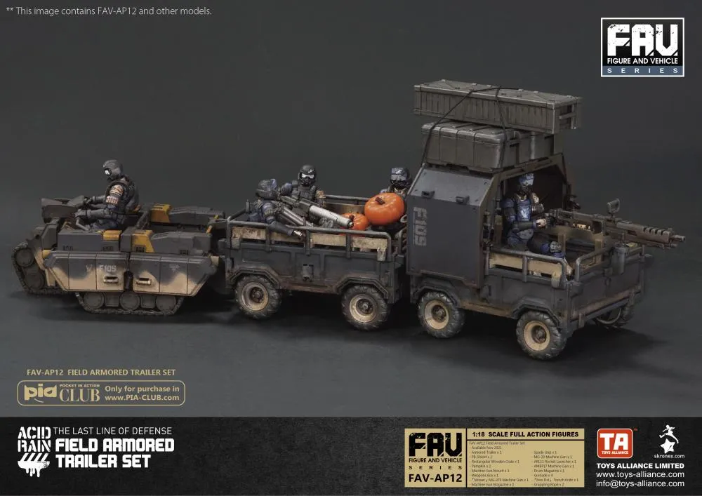 FAV-AP12 Field Armored 1:18 Scale | Acid Rain FAV