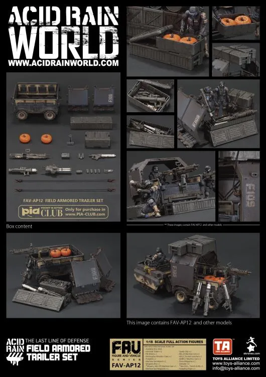 FAV-AP12 Field Armored 1:18 Scale | Acid Rain FAV