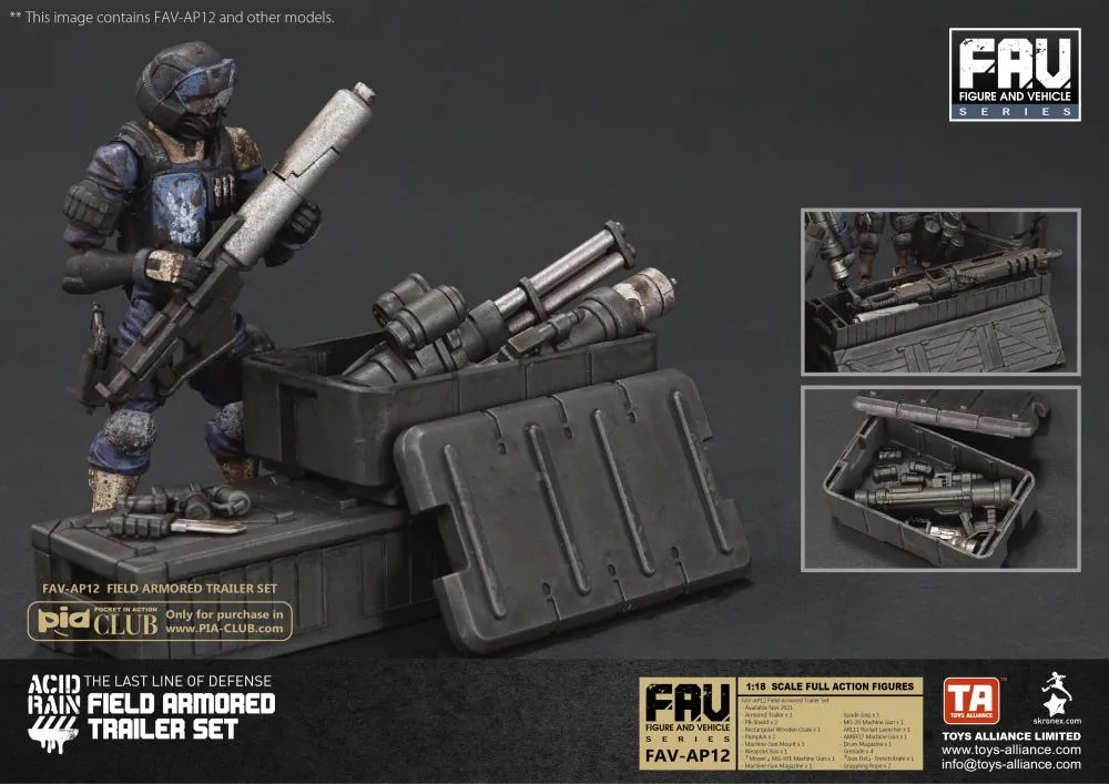 FAV-AP12 Field Armored 1:18 Scale | Acid Rain FAV