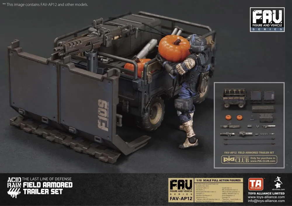 FAV-AP12 Field Armored 1:18 Scale | Acid Rain FAV